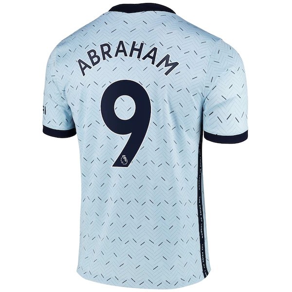 Camiseta Chelsea NO.9 Abraham 2ª Kit 2020 2021 Azul